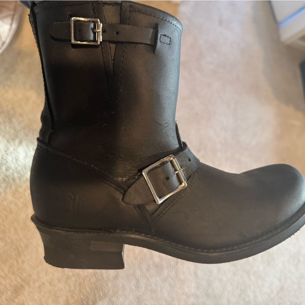 FRYE moto Veronica booties